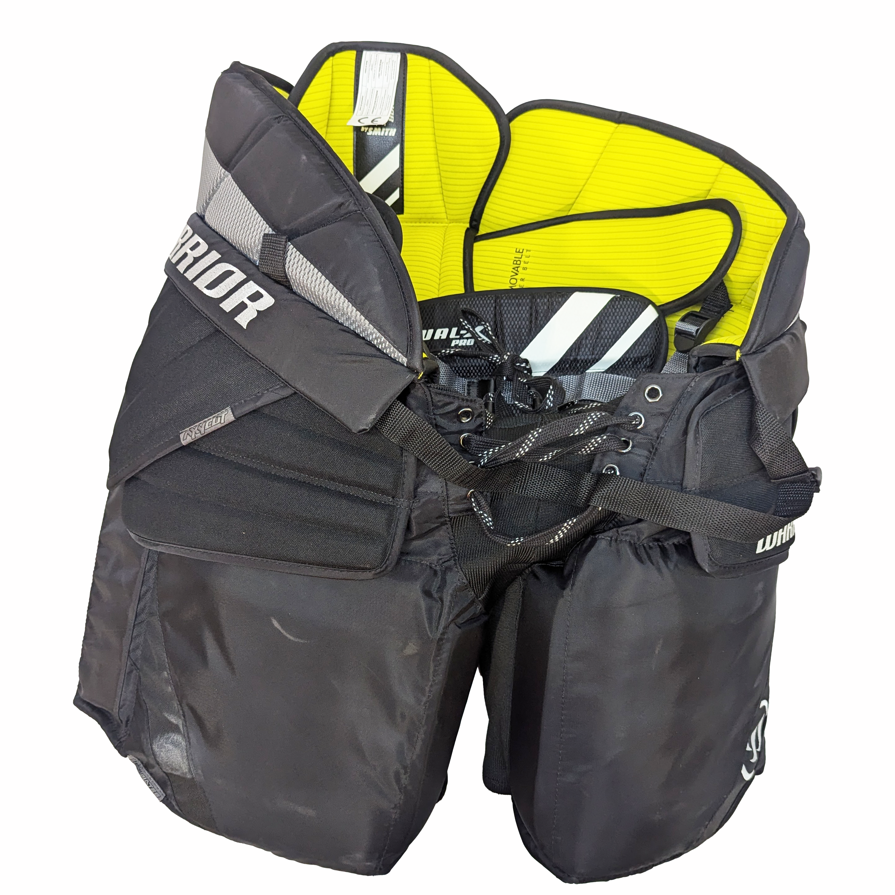 Warrior Ritual X Pro - Pantalon de gardien de but Pro Stock d'occasion (noir)